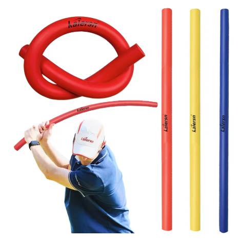 Denne golfsvingestang er lavet af højdensitets skum-materiale, som er blødt og let.